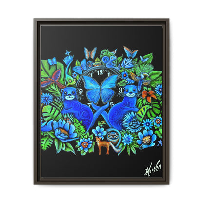 Out of Time Framed Canvas Print