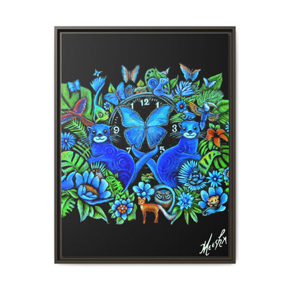 Out of Time Framed Canvas Print
