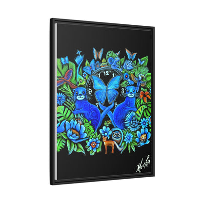 Out of Time Framed Canvas Print