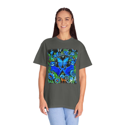 Out of Time Unisex Garment-Dyed T-shirt