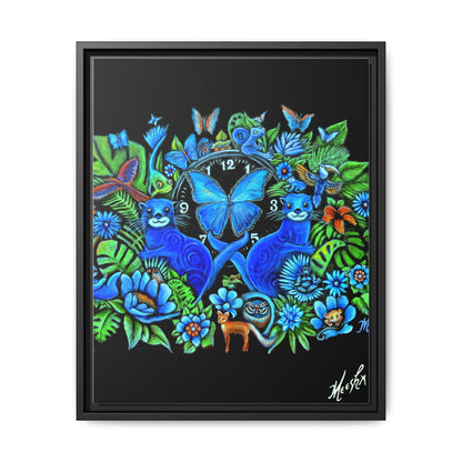 Out of Time Framed Canvas Print