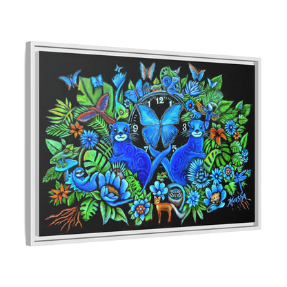 Out of Time Framed Canvas Print