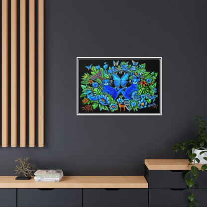 Out of Time Framed Canvas Print
