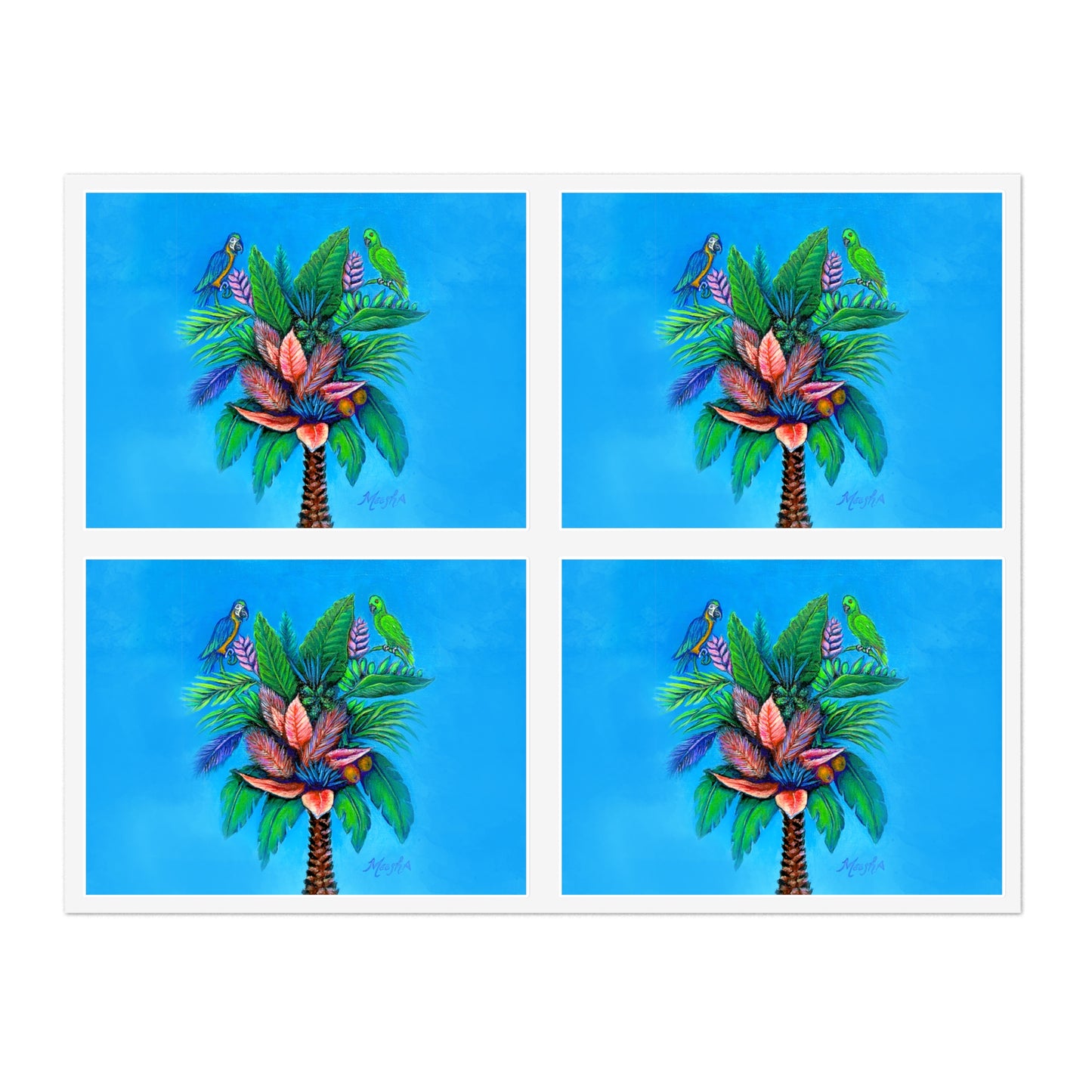 Palm Tree of Life Sticker Sheets