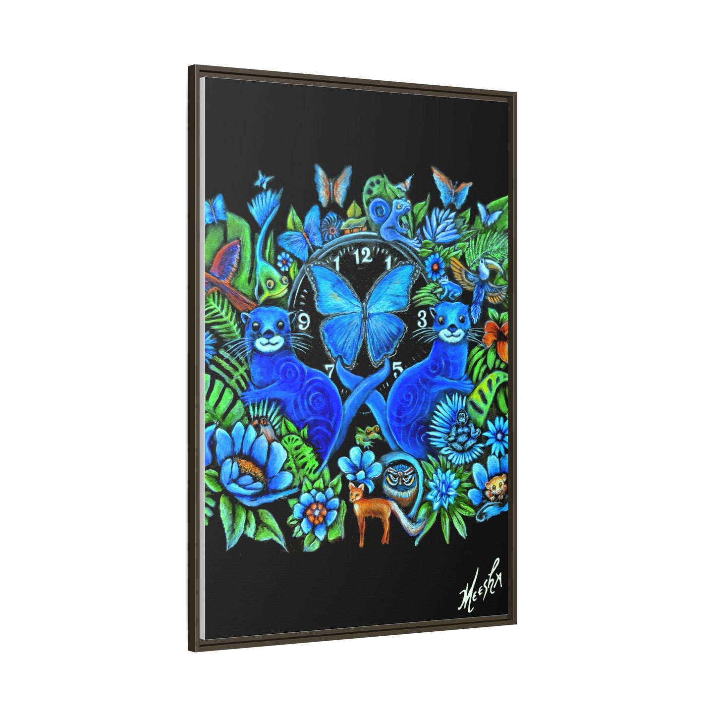 Out of Time Framed Canvas Print