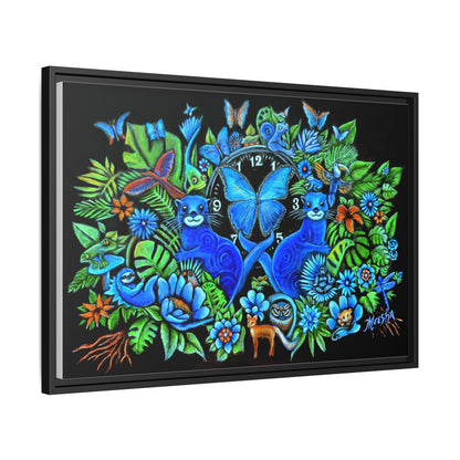Out of Time Framed Canvas Print