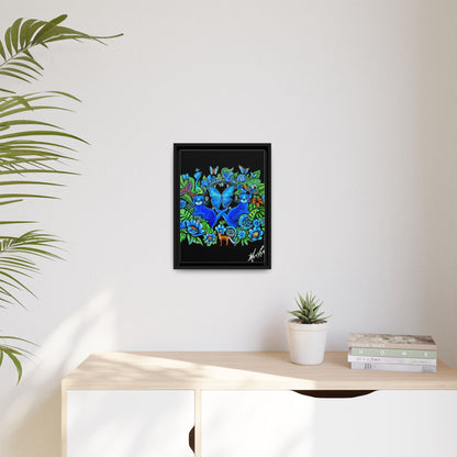 Out of Time Framed Canvas Print