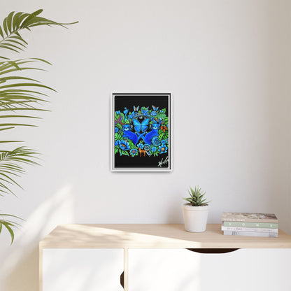 Out of Time Framed Canvas Print