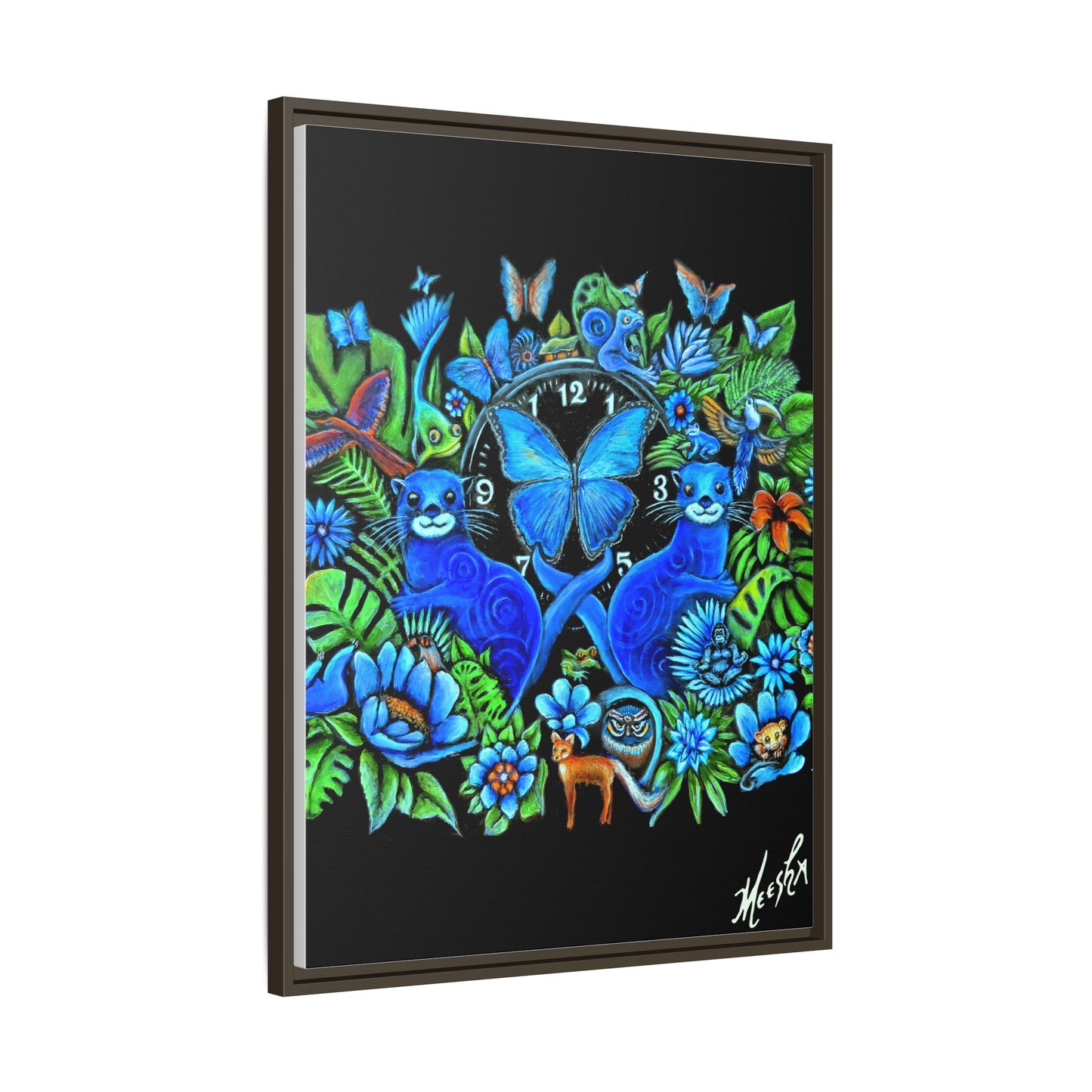 Out of Time Framed Canvas Print