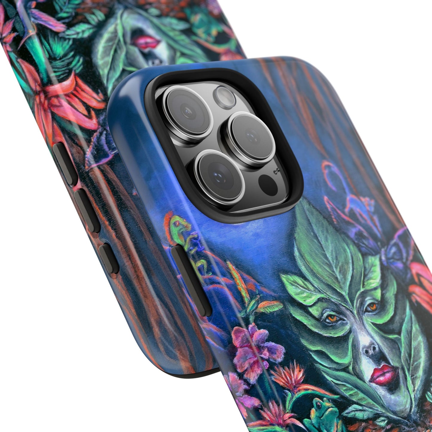 Moonlight Mischief Tough Phone Case for Nature Lovers