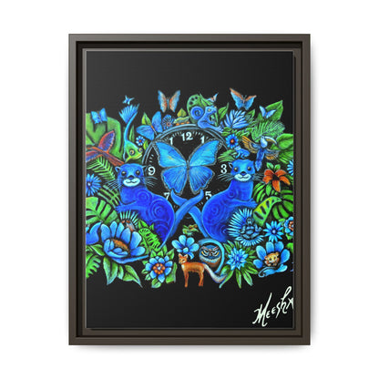 Out of Time Framed Canvas Print
