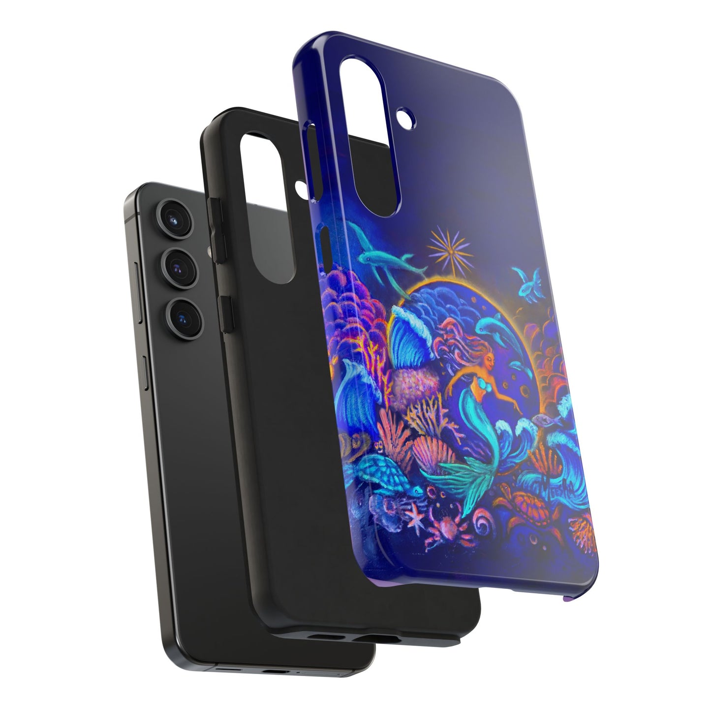 Celestial Extraterrestrial I Tough Phone Case for Mermaid Lovers