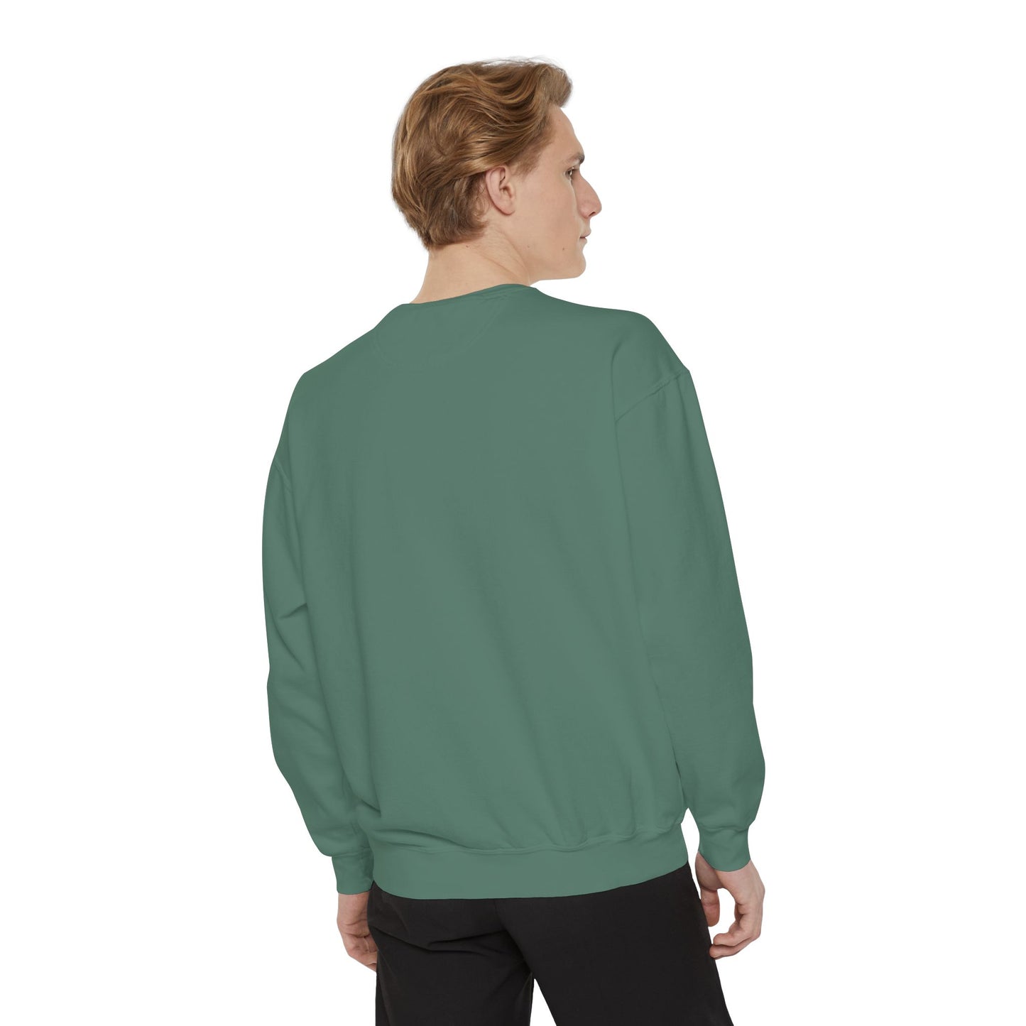Watchful Warrior Unisex Garment-Dyed Sweatshirt