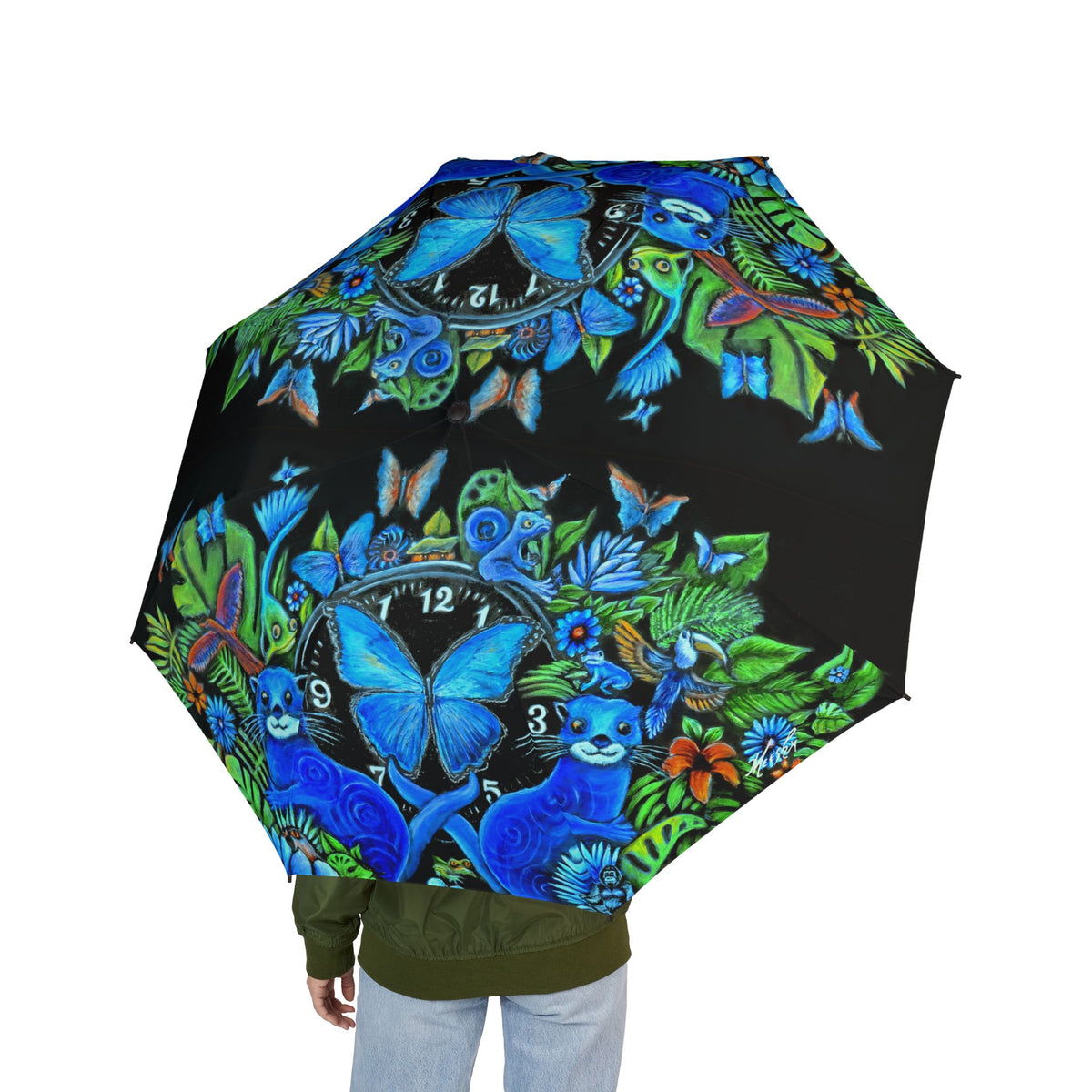 Out of Time Foldable Umbrella