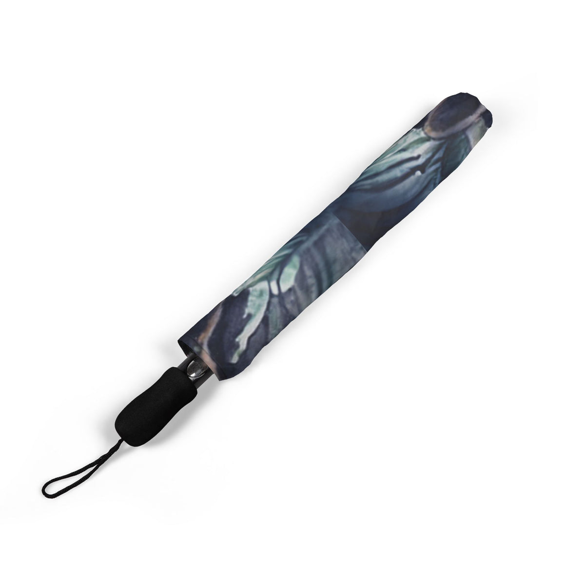 Watchful Warrior Semi-Auto Open Foldable Umbrella with 8 strong fiber ribs
