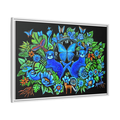 Out of Time Framed Canvas Print